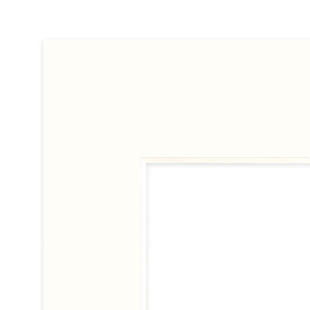 Passe partout 50x60 (30x40) LUCA Q5105 MILK - MLECZNY