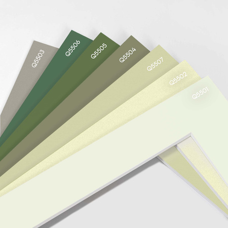 Passe partout 18x24 (13x18) ZIELONE MINT - LUCA Q5501