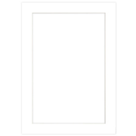 Passe partout 50x70 (40x60) - BIAŁY SUPER WHITE LUCA Q5101