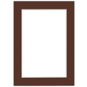 Passe partout 13x18 (10x15) BRĄZOWE CHOCOLATE - LUCA Q5603