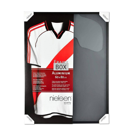 Frame Box II BLACK 60x80 cm aluminiowa ramka do oprawy koszulek sportowych