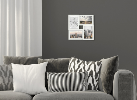 Multirama MULTI WHITE 41ramka na 4 zdjęcia