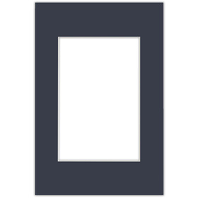 Passe partout  30x45 (20x30) GRANATOWE NAVY - LUCA Q5403