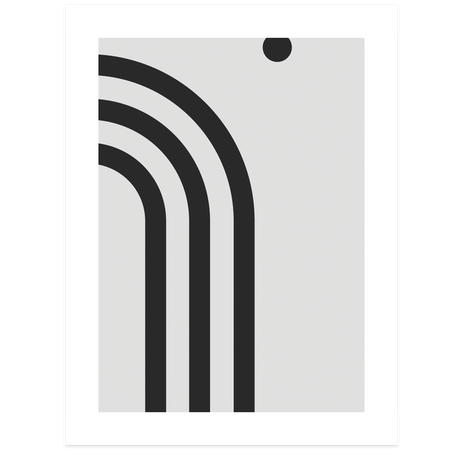 Zestaw obrazów w ramie czarno-białe Vibes