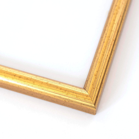Ramka drewniana DRWC F Z złota 21x30 cm