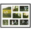 Foto Galeria 40x50 cm - ramka z passe partout na 7 zdjęć 10x10 cm 10x15 cm 15x21 cm kolor czarny