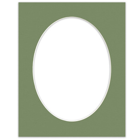 Passe partout 30x40 (24x30) OWAL ZIELONE FOREST - LUCA Q5505