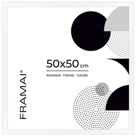 Ramka biała HEN 1 50x50 cm
