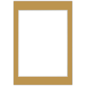 Passe partout 70x100 (60x80) BRĄZOWE CARMEL - LUCA Q5601