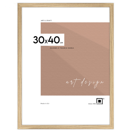 Pakiet ramek 3 szt. FDM 02 kolor dębowy 30x40 cm