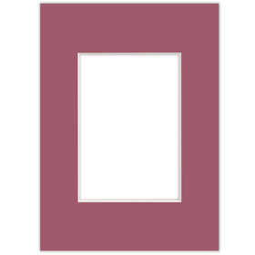 Passe partout 15x21 (9x13) CZERWONE RAPSBERRY - LUCA Q5704