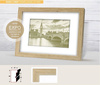 Ramka z passe partout EXPO 00 21x30cm (15x21cm)