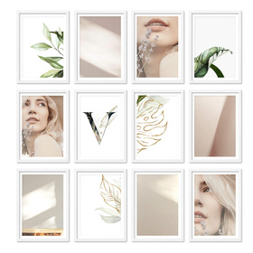 Zestaw białych ramek na 12 zdjęć PINIA 1 GF0021