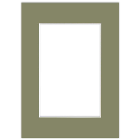 Passe partout 15x21 (10x15) ZIELONE EVERGREEN - LUCA Q5504