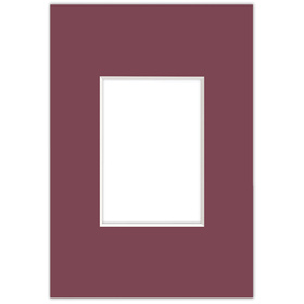 Passe partout 9x13 (5x7) CZERWONE WINE - LUCA Q5707