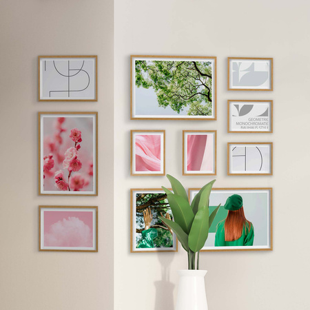 Zestaw naturanych ramek na 11 zdjęć PINIA 00 GF0038