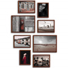 Zestaw brązowych ramek na 8 zdjęć PINIA 3 GF0007