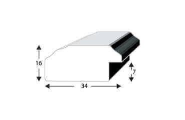 Pakiet ramek drewnianych DRZ A S DWUPAK 15x21 cm