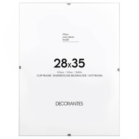Antyrama ze szkłem 28x35 cm