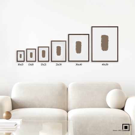 Pakiet 5 szt. białych ramek FDM 5 10x15 cm