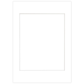 Passe partout 50x70 (40x50) - BIAŁY SUPER WHITE LUCA Q5101