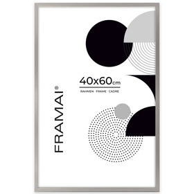 Ramka srebrna KEA S 40x60 cm