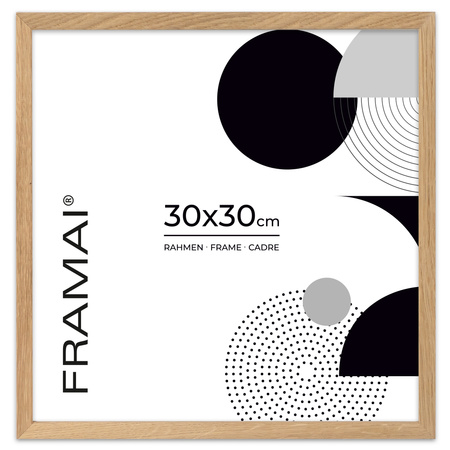 Ramka dębowa OAK 30x30 cm