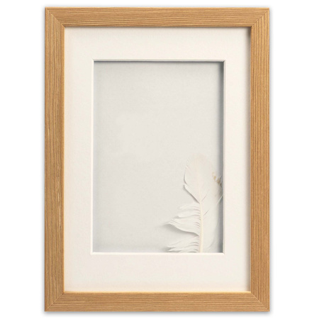 Ramka przestrzenna EFEKT 3D 00 Naturalna 15x21 cm (10x15cm)