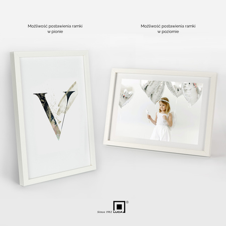 Pakiet 5 szt. białych ramek FDM 1 21x30 cm