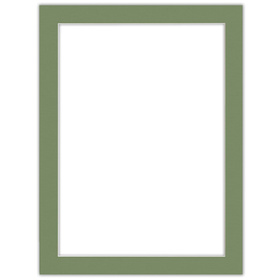 Passe partout 60x80 (50x70) ZIELONE FOREST - LUCA Q5505