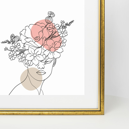 Ramka drewniana DRI CL Z 28x35 cm