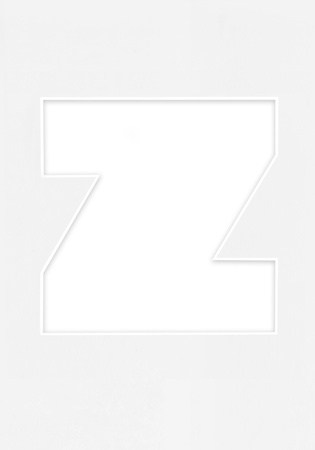 Passe Partout okienko w kształcie LITERKI "Z"