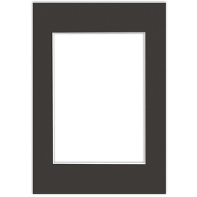 Passe partout 21x30 (15x21) CZARNE BLACK LUCA Q5801