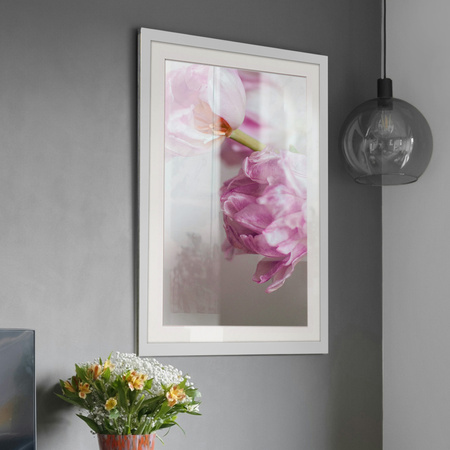 Ramka biała HEN 1 40x50 cm