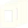 Pakiet 5 szt. Passe Partout 9x13 (5x7) LUCA Q5106 IVORY BIAŁY