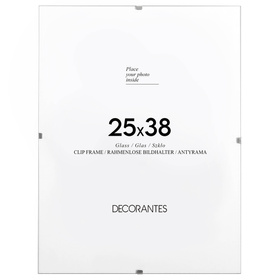 Antyrama ze szkłem 25x38 cm