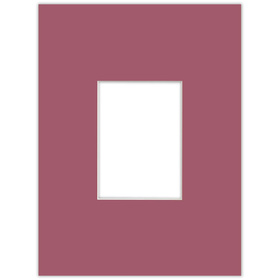 Passe partout 30x40 (13x18) CZERWONE RAPSBERRY - LUCA Q5704