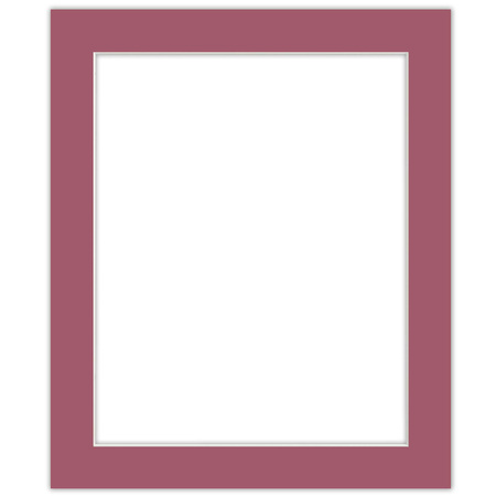 Passe partout 50x60 (40x50) CZERWONE RAPSBERRY - LUCA Q5704