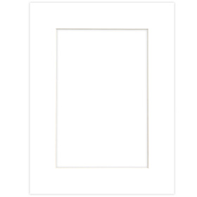 Passe partout 30x40 (21x30) BIAŁY SUPER WHITE LUCA Q5101