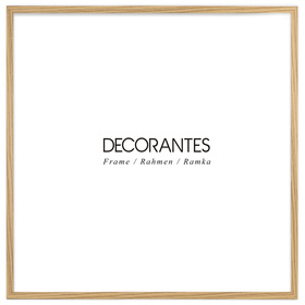 Ramka na zdjęcia 40x40 cm w dębowym kolorze FDM 02 kwadratowa
