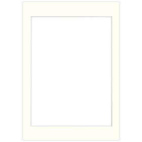 Passe partout 70x100 (60x80) LUCA Q5104 OFF WHITE - BIAŁY