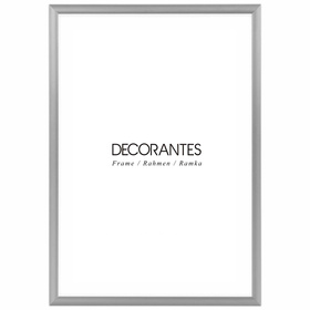 Ramka aluminiowa srebrna QAL 21x29,7 cm