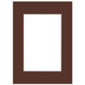 Passe partout 15x21 (10x15) BRĄZOWE CHOCOLATE - LUCA Q5603