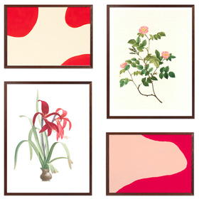 Zestaw brązowych ramek na 4 zdjęć PINIA 3 GF0003