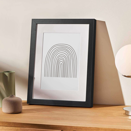 Ramka czarna FDM 2 15x21 cm