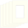Pakiet 5 szt. Passe Partout 10x15 (6x9) LUCA Q5106 IVORY BIAŁY