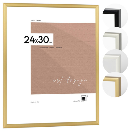 Ramka aluminiowa złota ROYALL 24x30 cm