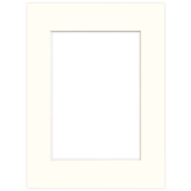 Passe partout 13x18 (9x13) LUCA Q5104 OFF WHITE - BIAŁY