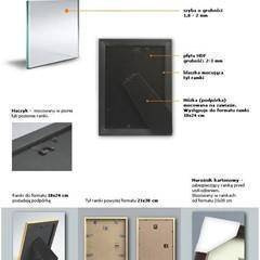 Ramka drewniana DRL M 05 50x60 cm