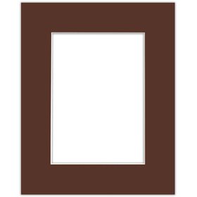Passe partout 24x30 (15x21) BRĄZOWE CHOCOLATE - LUCA Q5603